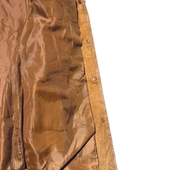 Linea by Louis Dell'Olio Women's Suede and Leather Jacket - Camel Size XS - Picture 6 of 8